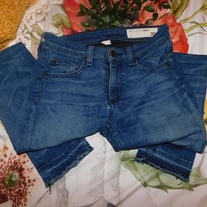 Rag & Bone size 25 skinny dark wash jeans